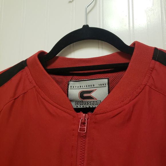 Vintage Louisville Cardinals Jacket Mens Large College University NCAA Colosseum - Picture 2 of 10